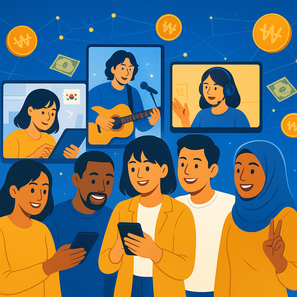 Global fans supporting Korean creators through Manna